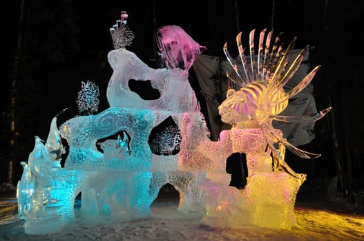 Saltwater Safari Ice Sculpture