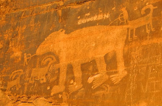 Ancient Indian Petroglyph
