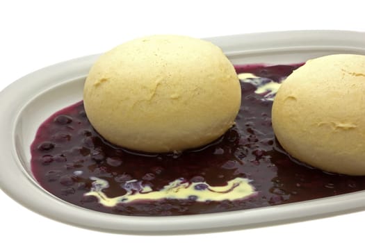 Yeast dumplings...