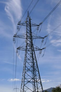 High-voltage line