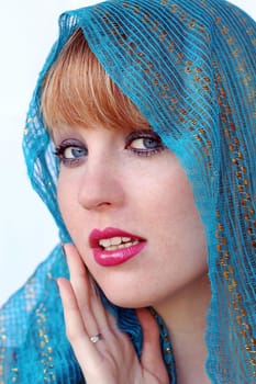 turquoise veil