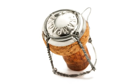 Champagne corks lying