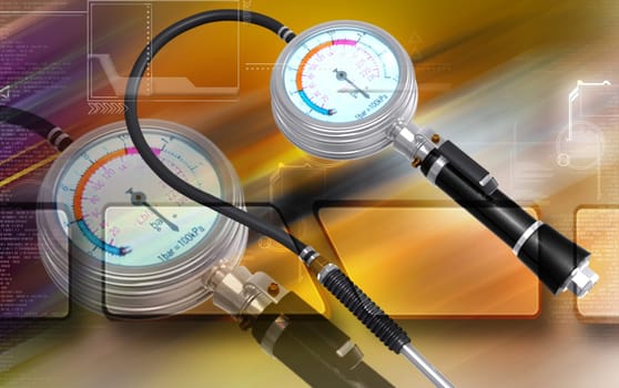 Air tyre inflator