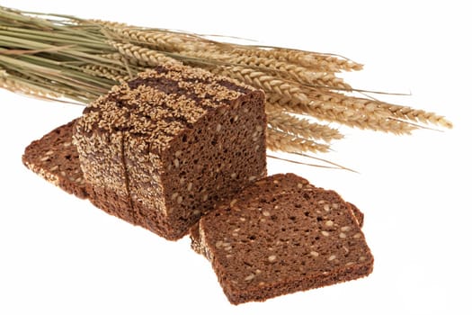 Wholemeal bread with cereals
