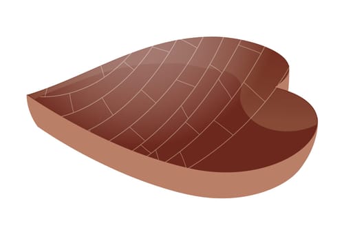 Heart chocolate