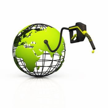 Green World Concept - Refueling Bio