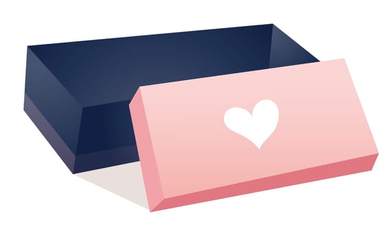 box with heart