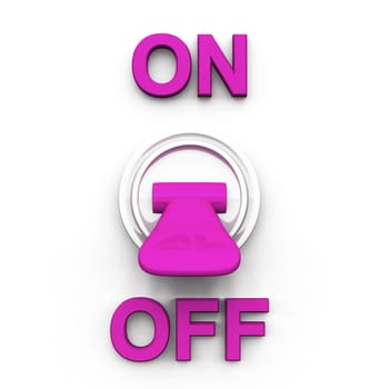 Pink and White - Power off