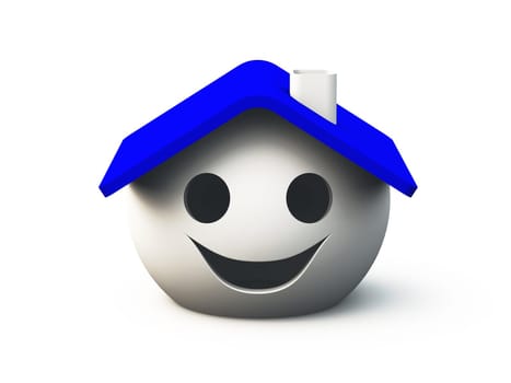 Happy Home blue