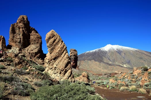 Los Roques and Teide