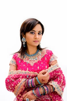 Hindu Woman - Authentic brides clothes