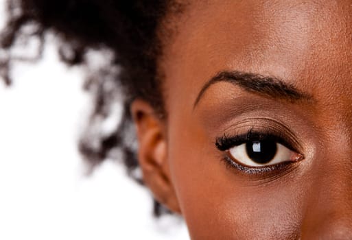 African beauty eye face