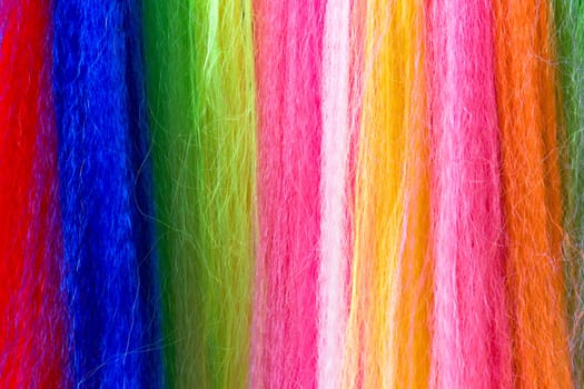 Background - Colorful Fibers