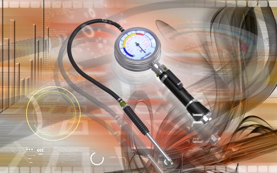 Air tyre inflator