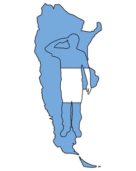 Argentine salute