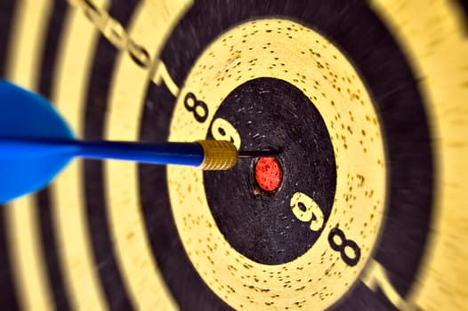 arrow and target