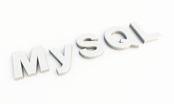3D Text - MySQL - Cropped
