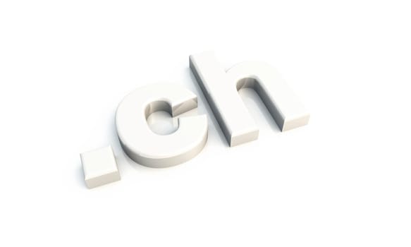Abstract ch domain - silver