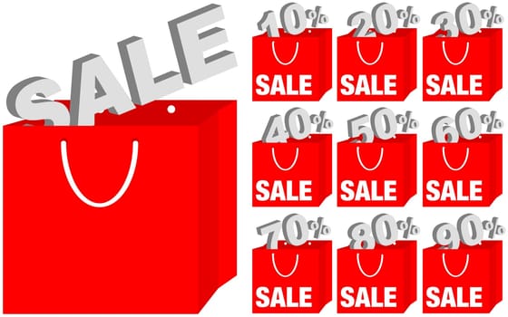 Set of  Sale Icons