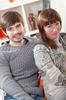 couple at home