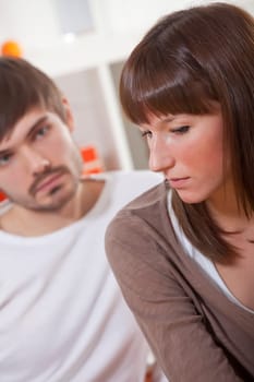sad couple
