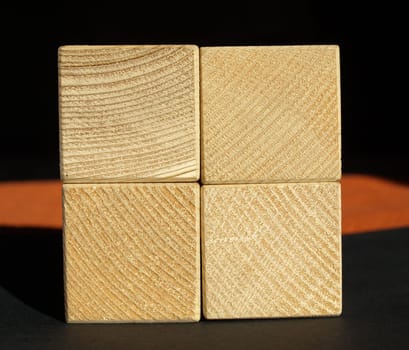 Wooden cube