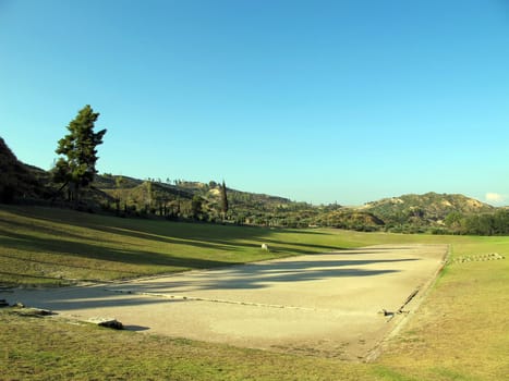 The Stadium of Olympia