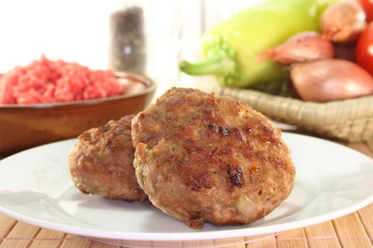 Minced steak