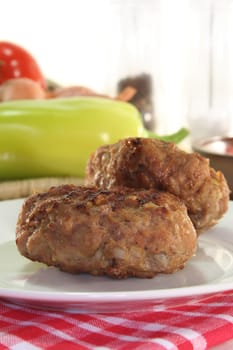 Minced steak