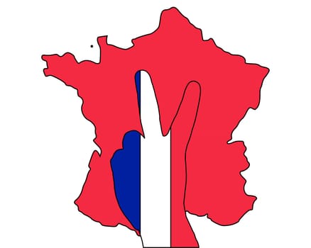 French hand signal
