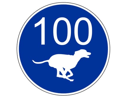 Traffic signs for dogs
