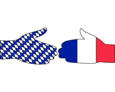 International handshake