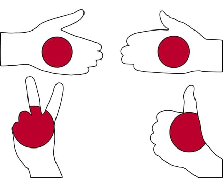 Japan Hand Signals