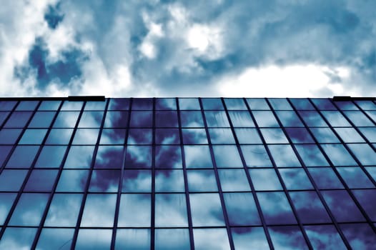 modern glass building