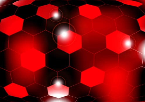 Red Abstract Background