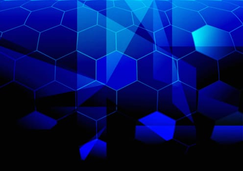 Blue Abstract Background