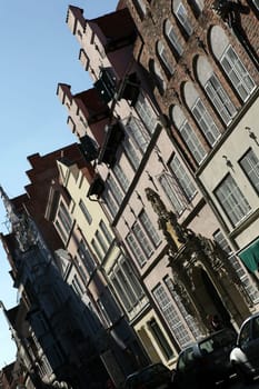 Gable in the old town