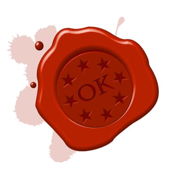 wax seal ok