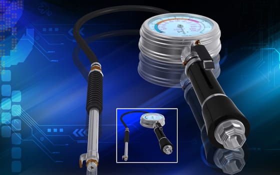 Air tyre inflator