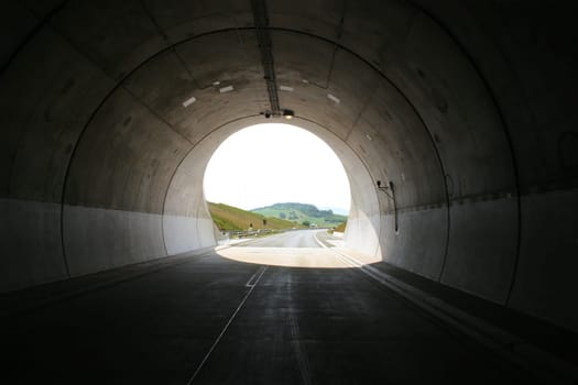 Motorway tunnel through Eichsfeld