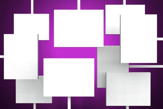 White Signs on Purple - 03