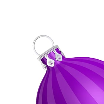 Christmas Ornament Detail 01 Purple
