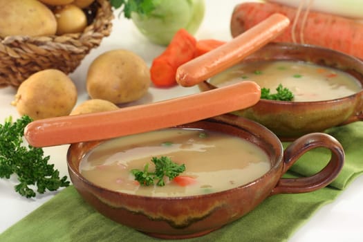 Cream of potato soup