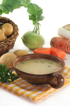 Cream of potato soup