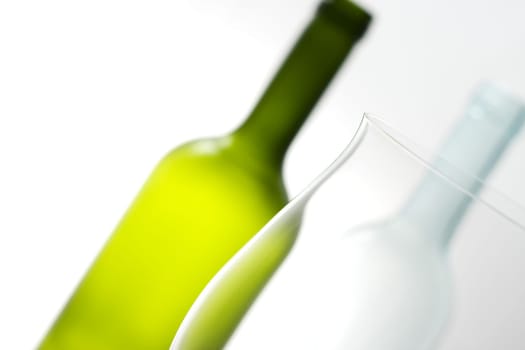 Close-up of two Bottles