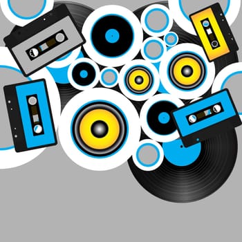 Retro Party Background