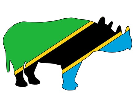 Tanzania Black Rhino