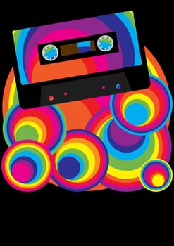 Retro Party Background