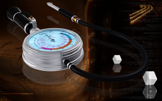 Air tyre inflator