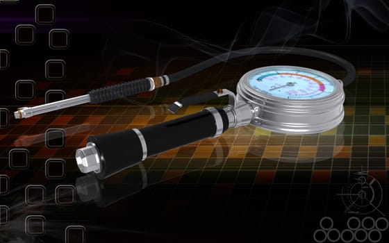 Air tyre inflator